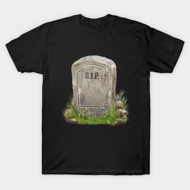 R.I.P. T-Shirt by Tapan